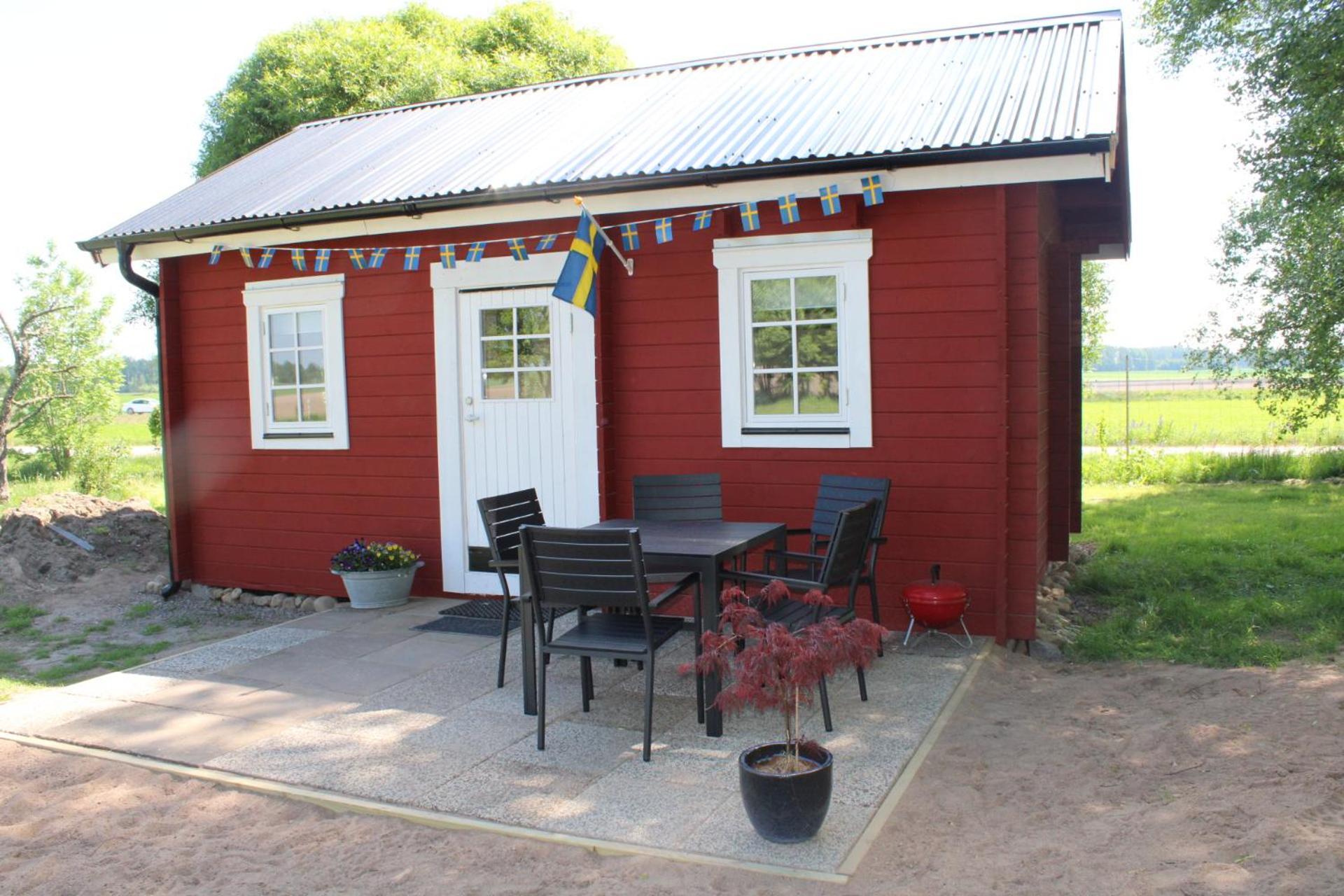 Stuga Gasstorp Hova Bagian luar foto